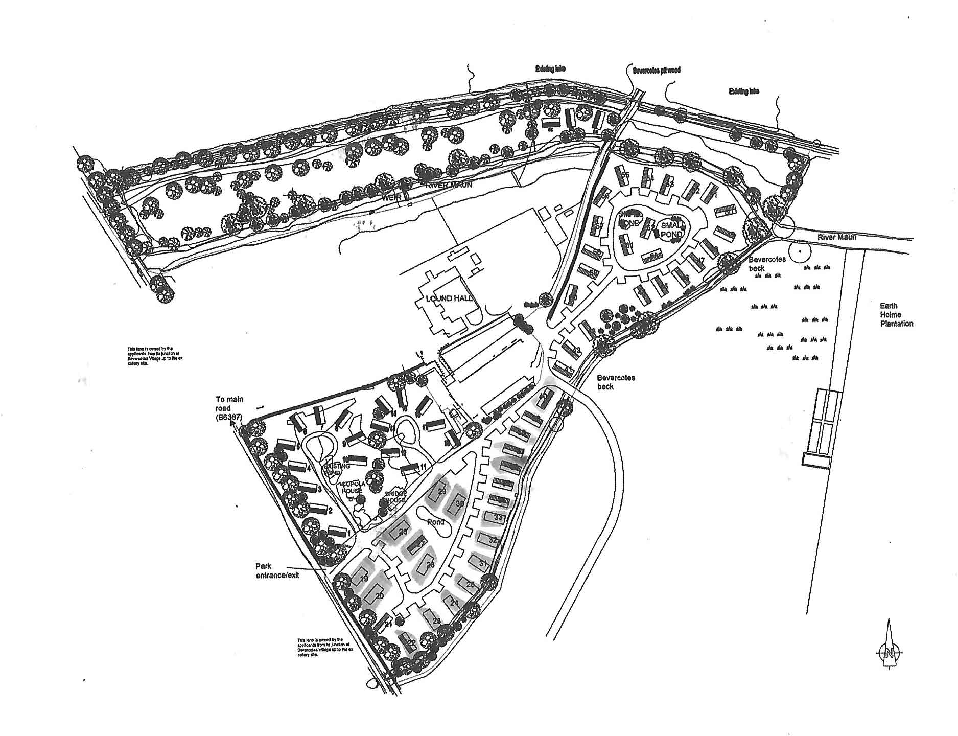 Springvale Park Residential Homes Site map